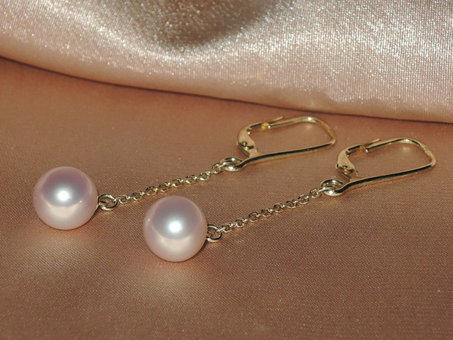 Perlové náušnice BC020YFE-L Perlové náušnice BC020YFE-L