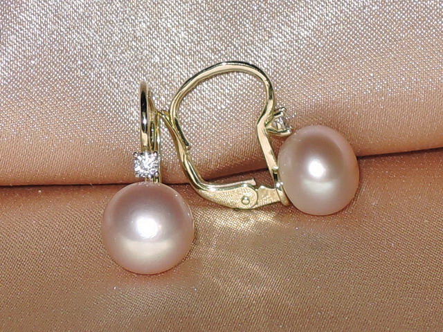 Perlové náušnice BC022YBE-L Perlové náušnice BC022YBE-L