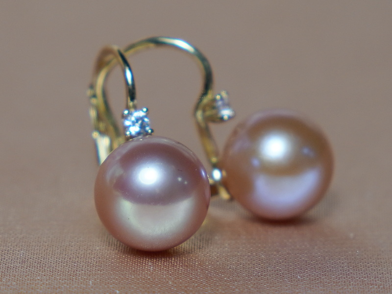 Perlové náušnice BC022YFE-P Perlové náušnice BC022YFE-P