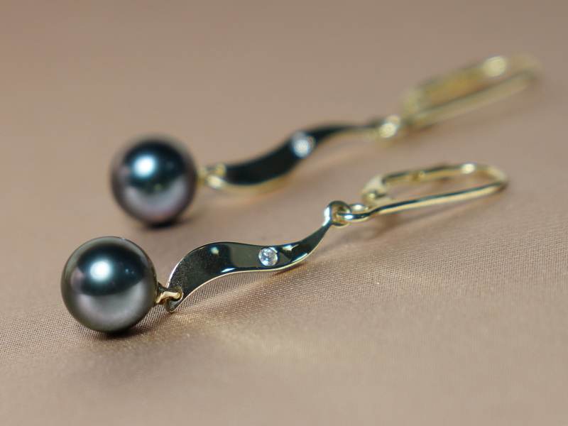 Perlové náušnice BC04YE-T Perlové náušnice BC04YE-T