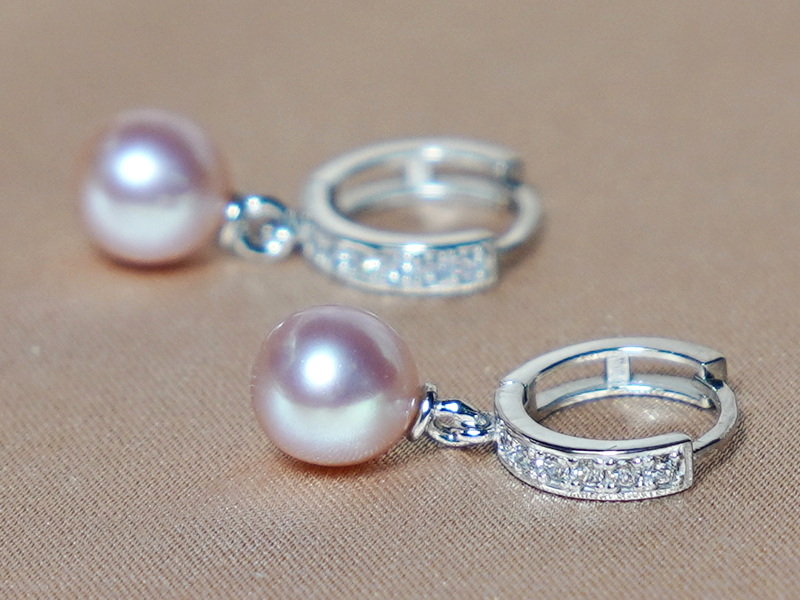 Perlové náušnice DS120WFE-P Perlové náušnice DS120WFE-P