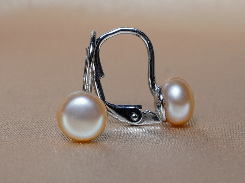 Perlové náušnice DS701WBE-P Perlové náušnice DS701WBE-P