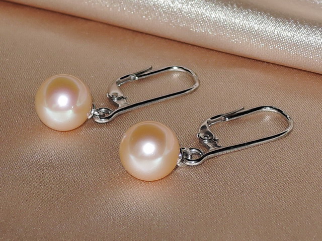 Perlové náušnice FE001pM Perlové náušnice FE001pM