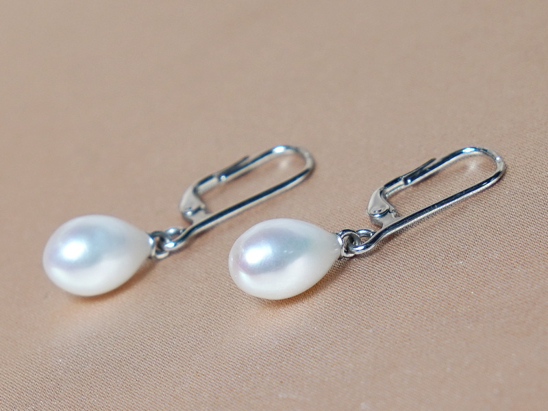 Perlové náušnice FTwE005wJ Perlové náušnice FTwE005wJ