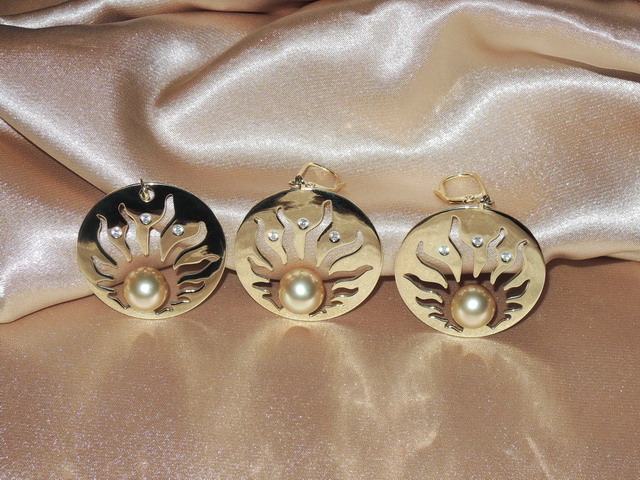 Perlové šperky BC01YS-G Perlové šperky BC01YS-G