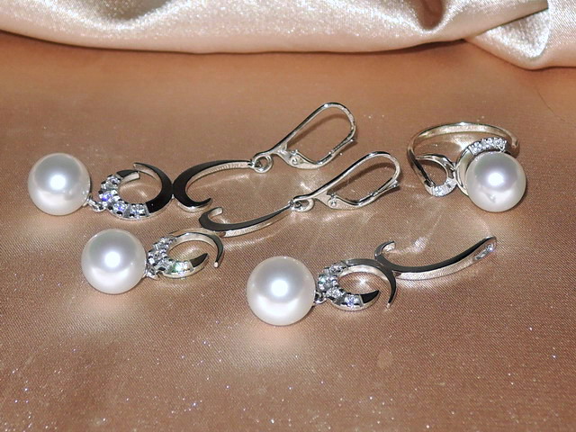 Perlové šperky BC03WS-W Perlové šperky BC03WS-W