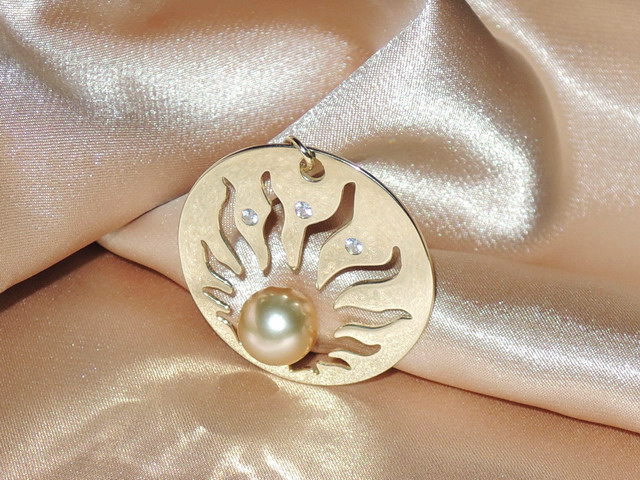 Přívěsek s perlou BC01YP-G Přívěsek s perlou BC01YP-G