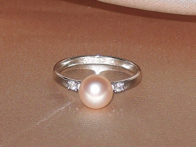 Prsten s perlou BC027WBR-P Prsten s perlou BC027WBR-P