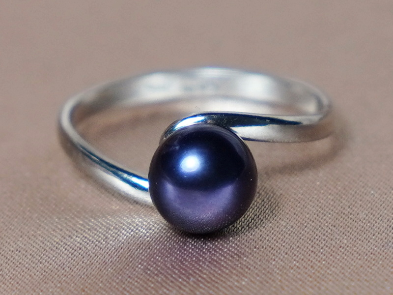 Prsten s perlou BC028SBR-B Prsten s perlou BC028SBR-B