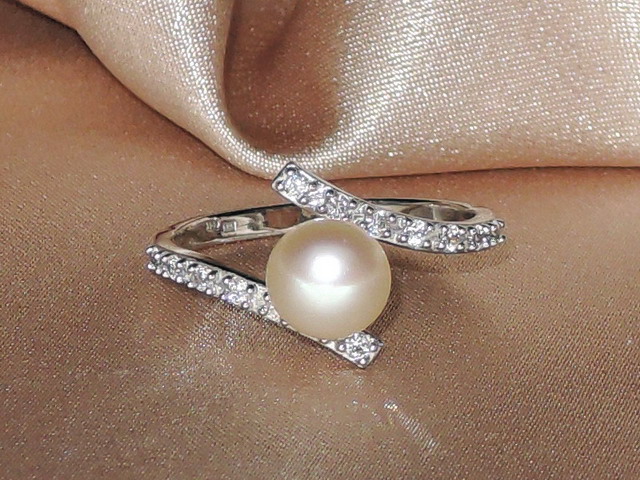 Prsten s perlou BC029SBR-P Prsten s perlou BC029SBR-P