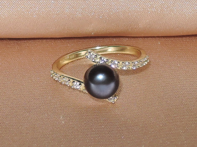 Prsten s perlou BC029YBR-B Prsten s perlou BC029YBR-B