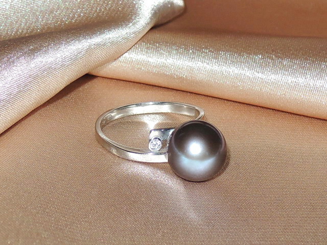 Prsten s perlou BC04SR-B Prsten s perlou BC04SR-B