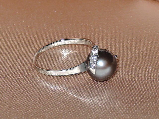 Prsten s perlou BC05SR-B Prsten s perlou BC05SR-B