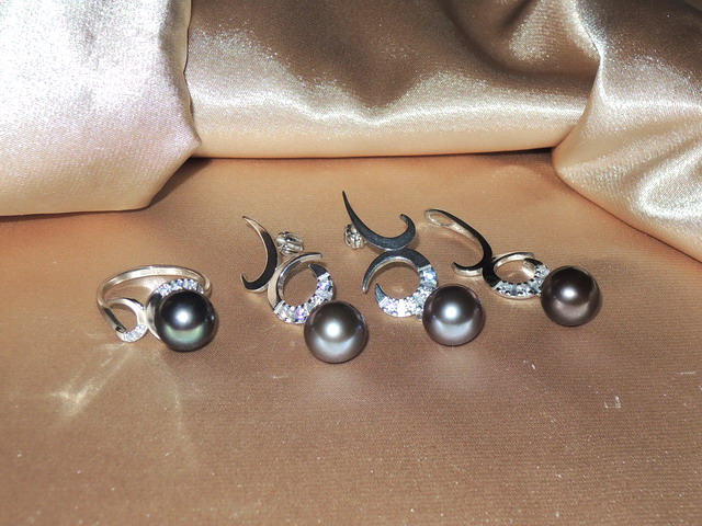 Šperky s perlami BC03SS-B Šperky s perlami BC03SS-B