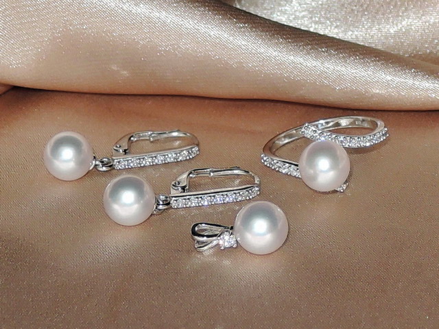 Šperky s perlami BC110SS-W Šperky s perlami BC110SS-W