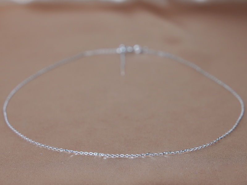 Stříbrný řetízek s nastavitelnou délkou AGCH002 Stříbrný řetízek s nastavitelnou délkou AGCH002