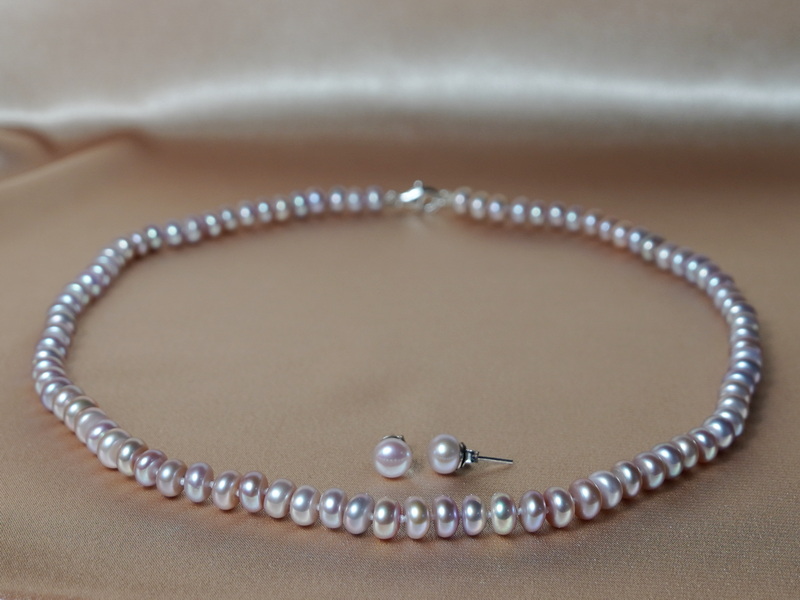 Sada perlových šperků BPS6575AA+LG Sada perlových šperků BPS6575AA+LG