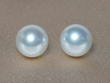 Bílé perly Jižního Pacifiku 10,5 mm s certifikátem PSL SSW100BC.5