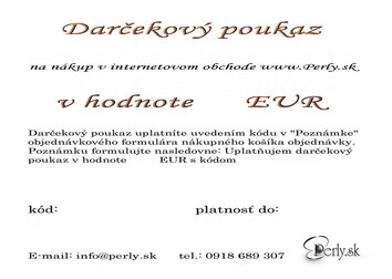 Dárkový poukaz DP Dárkový poukaz DP