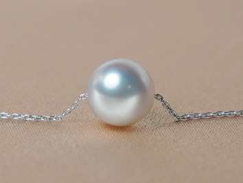 Zlatý náhrdelník 14K s perlou Jižního Pacifiku AAA WSP100B Zlatý náhrdelník 14K s perlou Jižního Pacifiku AAA WSP100B