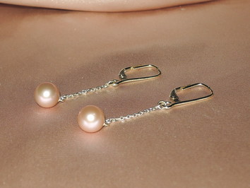 Perlové náušnice BC020YFE-P Perlové náušnice BC020YFE-P