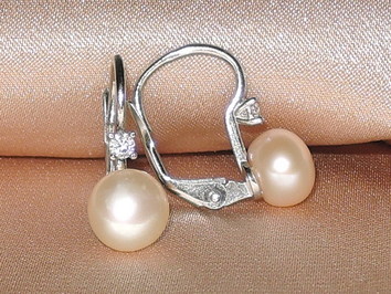 Perlové náušnice BC022SBE-P Perlové náušnice BC022SBE-P