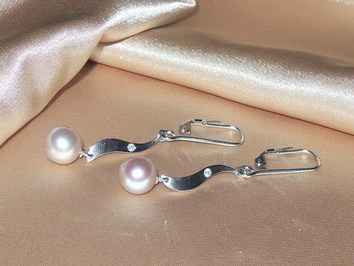 Perlové náušnice BC04SE-P Perlové náušnice BC04SE-P