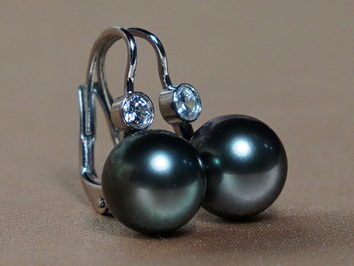 Perlové náušnice  DS222WE-T Perlové náušnice  DS222WE-T