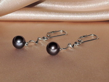 Perlové náušnice FE002bM Perlové náušnice FE002bM