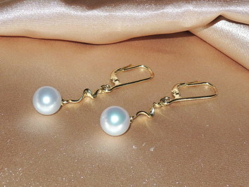 Perlové náušnice SSWE003B Perlové náušnice SSWE003B