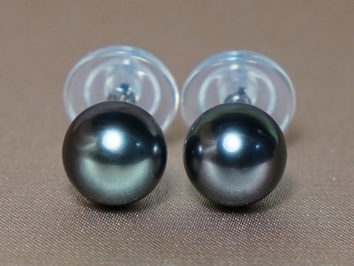 Zlaté náušnice 18K z tahitských perel TE18KAA+ZY Zlaté náušnice 18K z tahitských perel TE18KAA+ZY