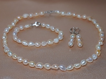 Perlové šperky BSET7080Gp Perlové šperky BSET7080Gp