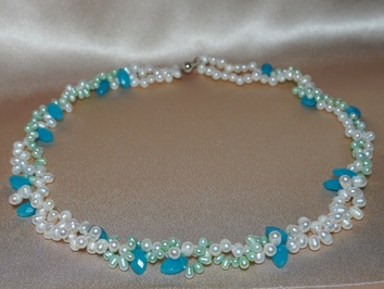 Perlový náhrdelník FN591T Perlový náhrdelník FN591T