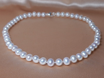 Perlový náhrdelník ROSN8090AAwJ Perlový náhrdelník ROSN8090AAwJ