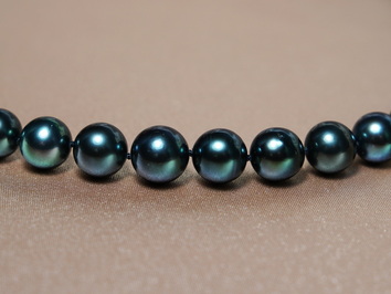 Perlový náhrdelník tahitské perly TPN051SS Perlový náhrdelník tahitské perly TPN051SS