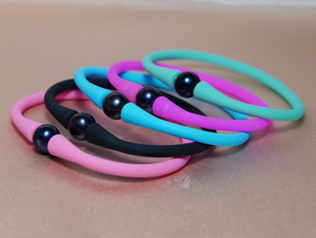 Perlový náramek na léto černá perla SPB001FB Perlový náramek na léto černá perla SPB001FB