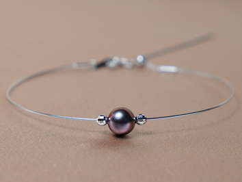 Perlový náramek  WW07WB-FB Perlový náramek  WW07WB-FB