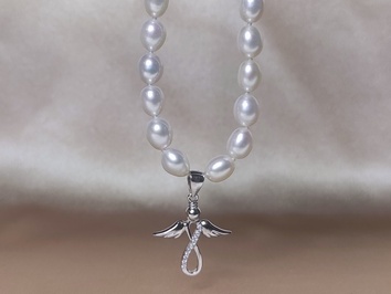 Personalizovaný perlový náhrdelník PS003 Personalizovaný perlový náhrdelník PS003