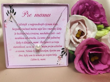 Personalizovaný perlový náhrdelník PS007 Personalizovaný perlový náhrdelník PS007