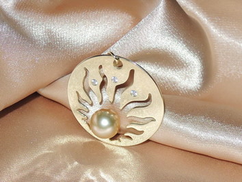 Přívěsek s perlou BC01YP-G Přívěsek s perlou BC01YP-G