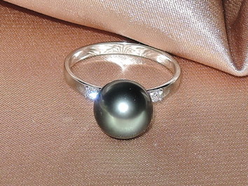 Prsten s perlou BC027WR-TAA+