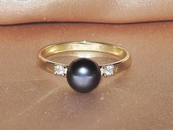 Prsten s perlou BC027YBR-B Prsten s perlou BC027YBR-B