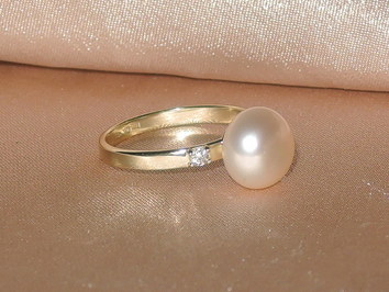 Prsten s perlou BC027YBR-P Prsten s perlou BC027YBR-P