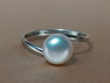 Prsten s perlou BC028SBR-W Prsten s perlou BC028SBR-W