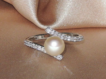 Prsten s perlou BC029SBR-P Prsten s perlou BC029SBR-P