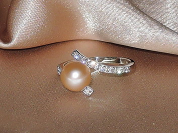 Prsten s perlou BC029SR-P Prsten s perlou BC029SR-P