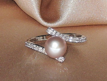 Prsten s perlou BC029WBR-L Prsten s perlou BC029WBR-L