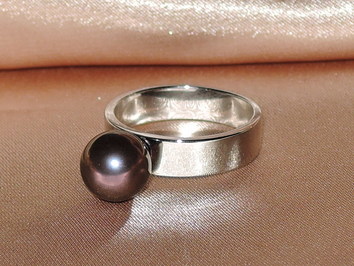 Prsten s perlou BC032SR-B Prsten s perlou BC032SR-B