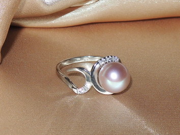 Prsten s perlou BC03SR-P Prsten s perlou BC03SR-P