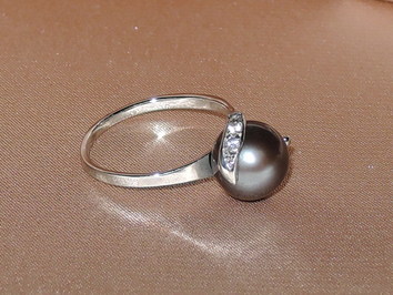 Prsten s perlou BC05SR-B Prsten s perlou BC05SR-B